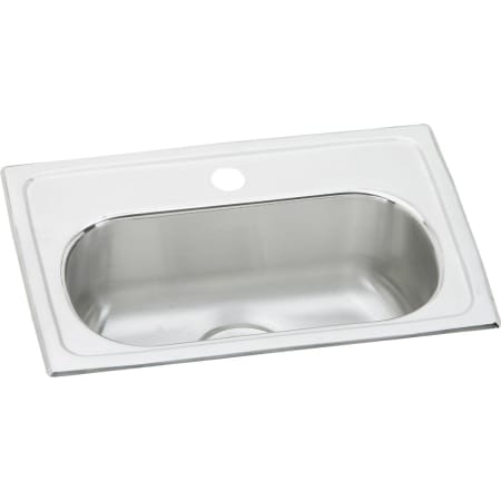 A large image of the Elkay LMR2013 1 Faucet Hole