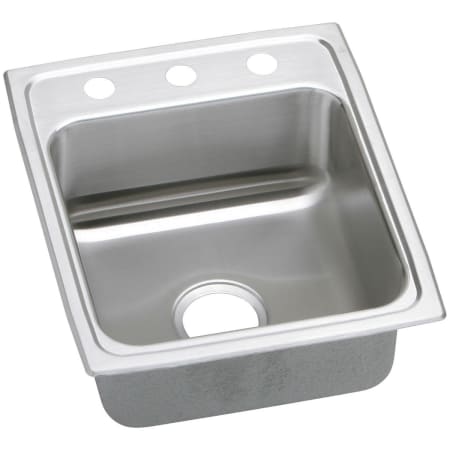 A large image of the Elkay LR1522 2 Faucet Holes