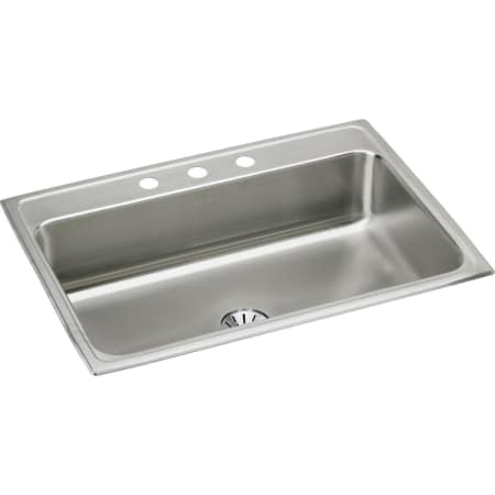 A large image of the Elkay LR3122PD 3 Faucet Holes