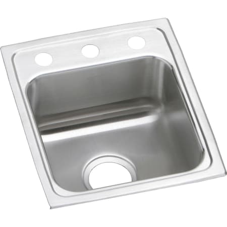 A large image of the Elkay LRAD13164 3 Faucet Holes