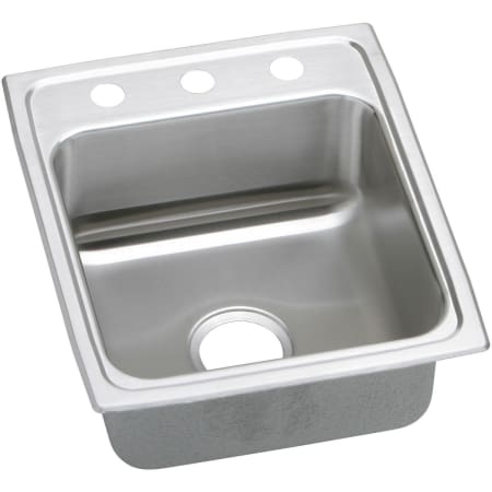 A large image of the Elkay LRADQ152255 2 Faucet Holes