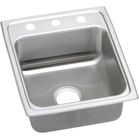 A large image of the Elkay LRADQ172060 3 Faucet Holes