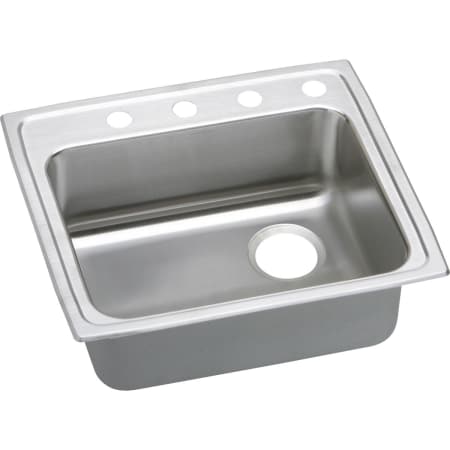 A large image of the Elkay LRADQ221960R 1 Faucet Hole