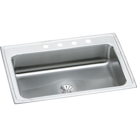 A large image of the Elkay LRS3322PD 4 Faucet Holes