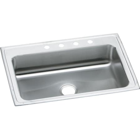 A large image of the Elkay PSRS3322 4 Faucet Holes