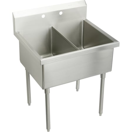A large image of the Elkay WNSF8236OF 2 Faucet Holes