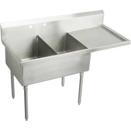A large image of the Elkay WNSF8236ROF 2 Faucet Holes