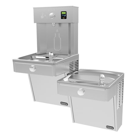 Elkay Lvrctl8wsk N A Ezh2o Ada Wall Mount Bi Level