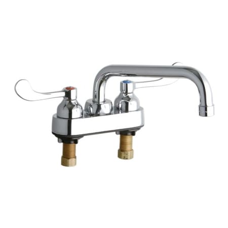 A large image of the Elkay LK406TS08T4 Chrome