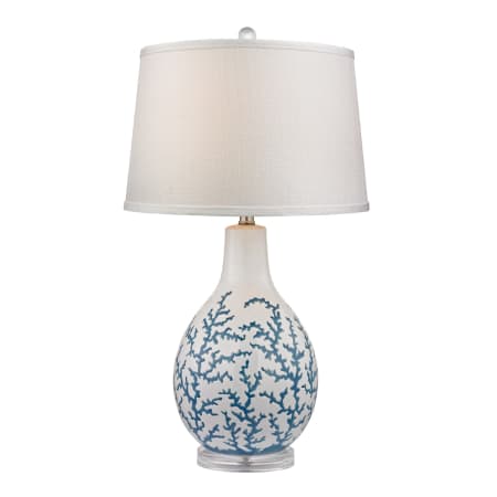 A large image of the Elk Home D2478 Pale Blue / White