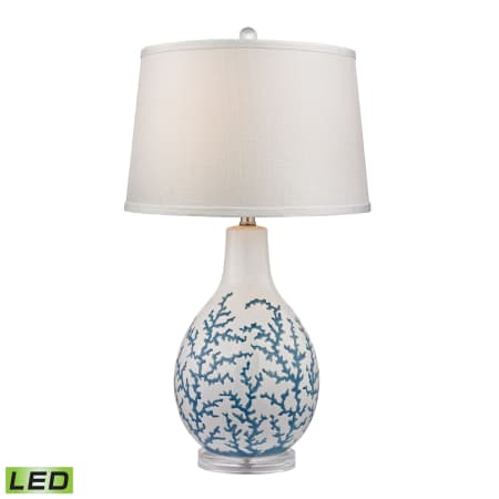 A large image of the Elk Home D2478-LED Pale Blue / White