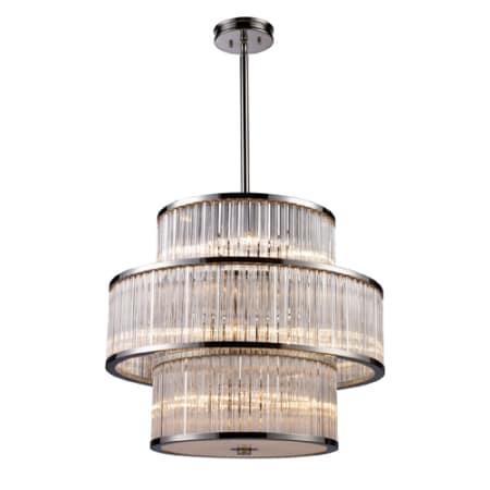 A large image of the Elk Lighting 10130/5+5+5 Polished Nickel