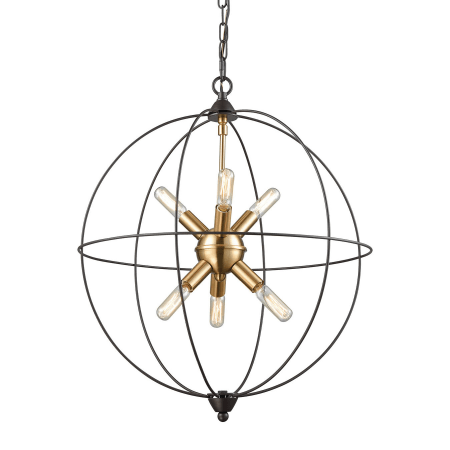 A large image of the Elk Lighting 14511/6 Oil Rubbed Bronze