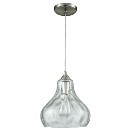 A large image of the Elk Lighting 25100/1 Pendant with Canopy