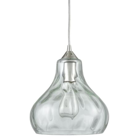 A large image of the Elk Lighting 25100/1 Satin Nickel