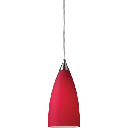 A large image of the Elk Lighting 2583/1 Red