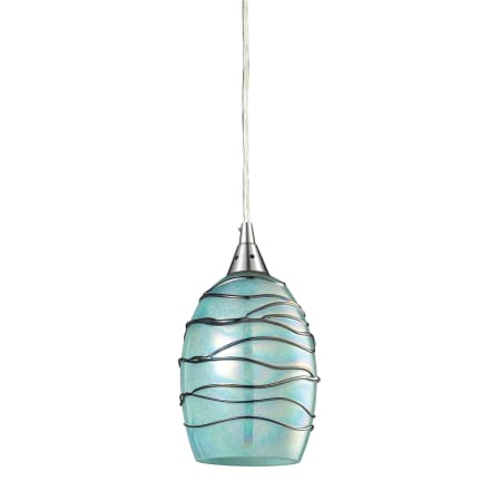 A large image of the Elk Lighting 31348/1MN Pendant with Light Off