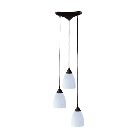 A large image of the Elk Lighting 406-3 Simply White