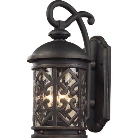 A large image of the Elk Lighting 42062/3 Weathered Charcoal