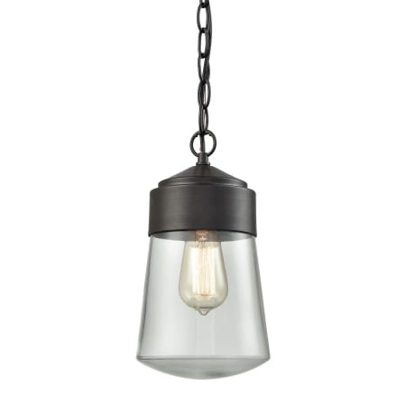 A large image of the Elk Lighting 45118/1 Oil Rubbed Bronze