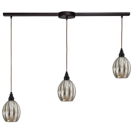 A large image of the Elk Lighting 46007/3L Oiled Bronze