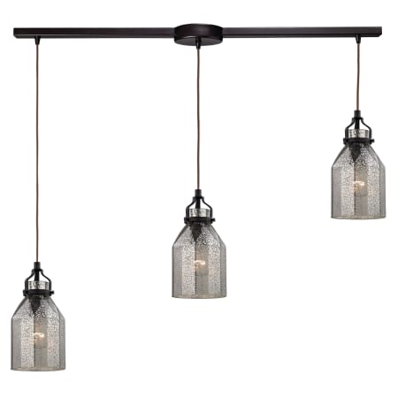 A large image of the Elk Lighting 46009/3L Oil Rubbed Bronze