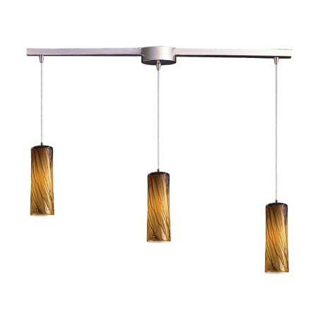 A large image of the Elk Lighting 551-3L Maple Amber