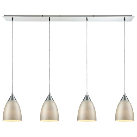 A large image of the Elk Lighting 56530/4LP Polished Chrome