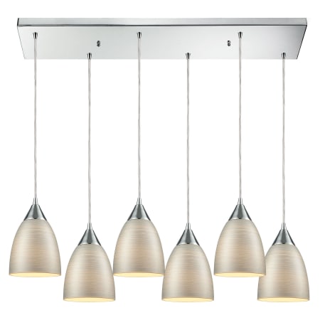 A large image of the Elk Lighting 56530/6RC Polished Chrome