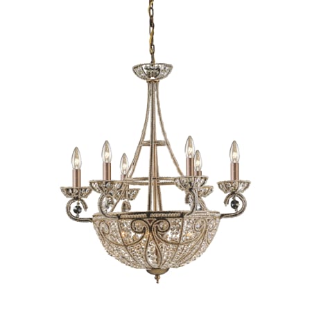 A large image of the Elk Lighting 5967/6+4 Dark Bronze