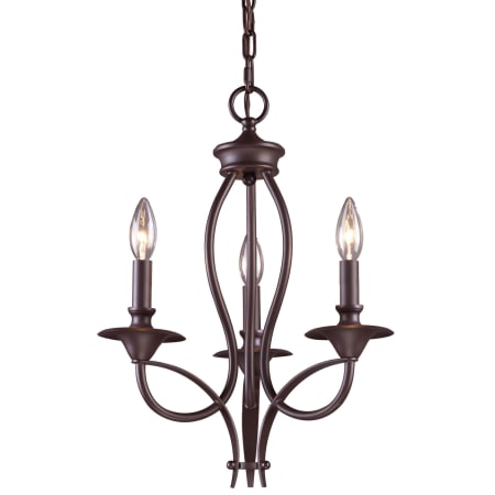 A large image of the Elk Lighting 61031 Oiled Bronze