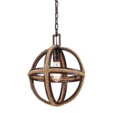 A large image of the Elk Lighting 63063-1 Oil Rubbed Bronze