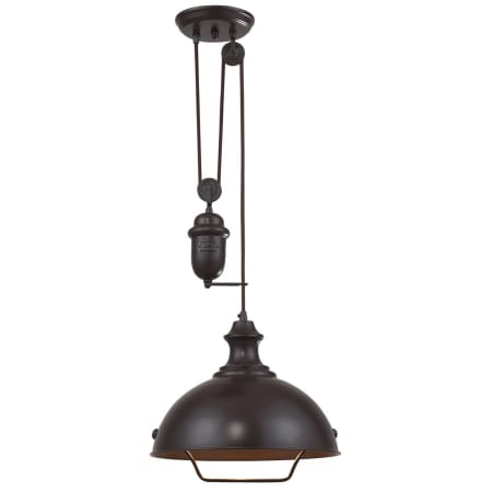 A large image of the Elk Lighting 65071-1-LED Oiled Bronze