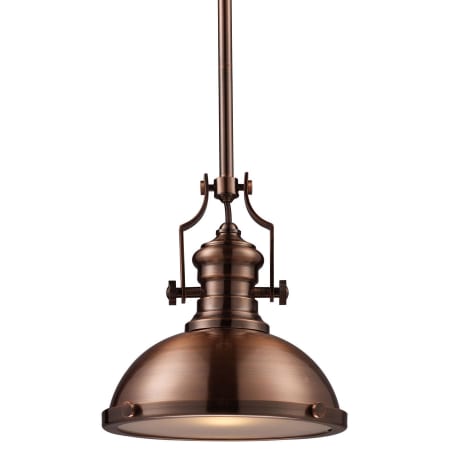 A large image of the Elk Lighting 66144-1-LED Antique Copper
