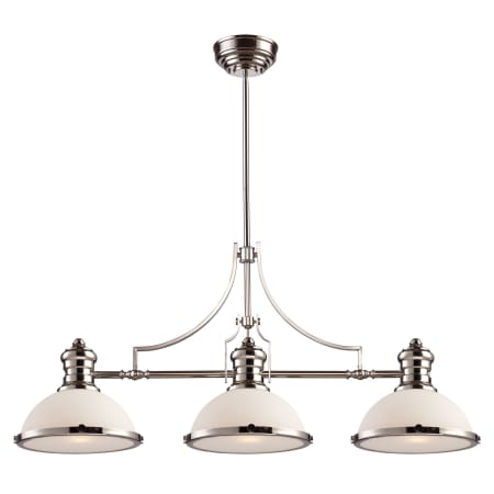 A large image of the Elk Lighting 66215-3 Polished Nickel