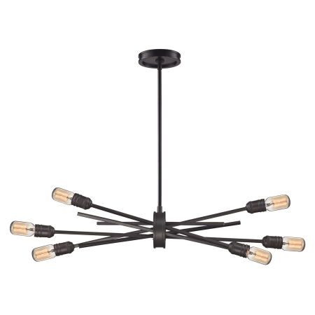 A large image of the Elk Lighting 66911/6 Oil Rubbed Bronze