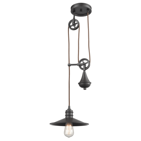 A large image of the Elk Lighting 69083/1 Oil Rubbed Bronze