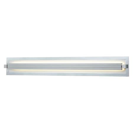 A large image of the Elk Lighting 85122/LED Frosted and Polished Nickel / Satin Aluminum