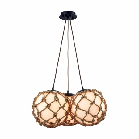 A large image of the Elk Lighting 10710/3SR Oil Rubbed Bronze