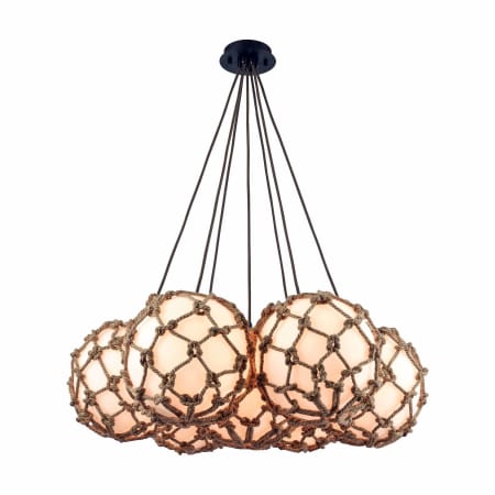 A large image of the Elk Lighting 10710/7SR Oil Rubbed Bronze