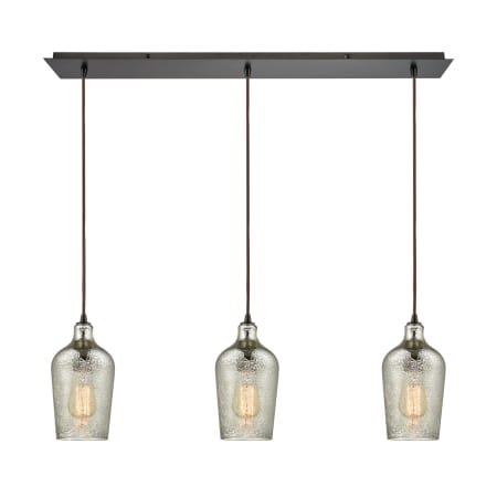 A large image of the Elk Lighting 10830/3LP Oil Rubbed Bronze