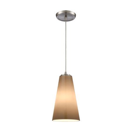 A large image of the Elk Lighting 10940/1 Satin Nickel