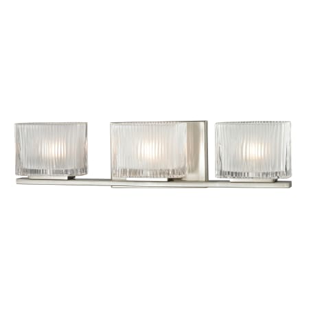 A large image of the Elk Lighting 11632/3 Brushed Nickel