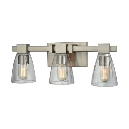 A large image of the Elk Lighting 11982/3 Satin Nickel