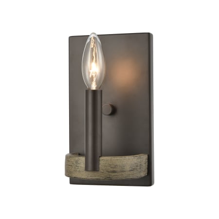A large image of the Elk Lighting 12310/1 Oil Rubbed Bronze / Aspen