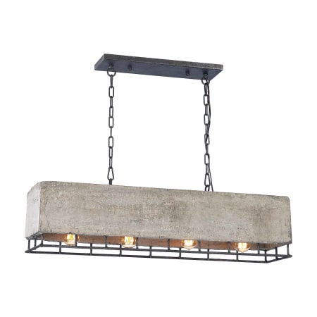A large image of the Elk Lighting 14323/4 Silverdust Iron
