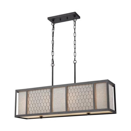 A large image of the Elk Lighting 15244/4 Oil Rubbed Bronze