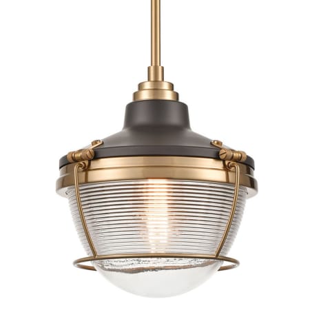 A large image of the Elk Lighting 16535/1 Oil Rubbed Bronze / Satin Brass