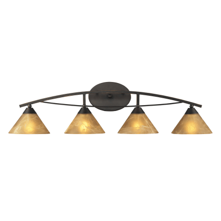 A large image of the Elk Lighting 17029/4 Oiled Bronze