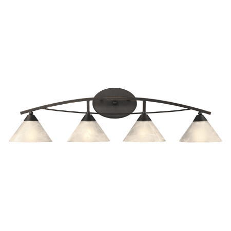 A large image of the Elk Lighting 17643/4 Oil Rubbed Bronze